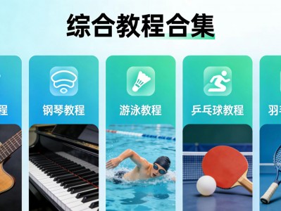 兴趣爱好大合集，吉他钢琴唱歌乐器篮球羽毛球乒乓球类游泳等合集最全教程